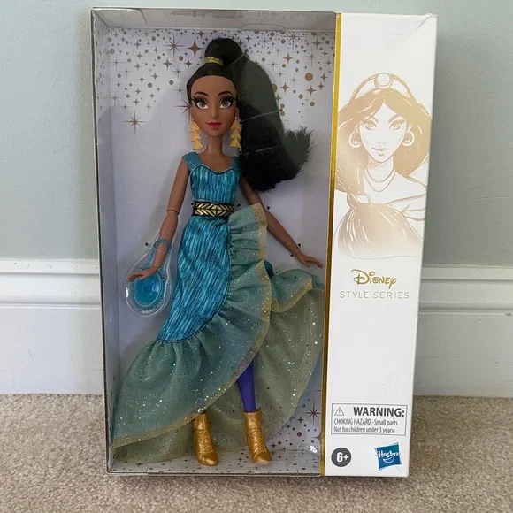 Disney Style Series Jasmine Doll in Blue and Gold - Picture 1 of 2